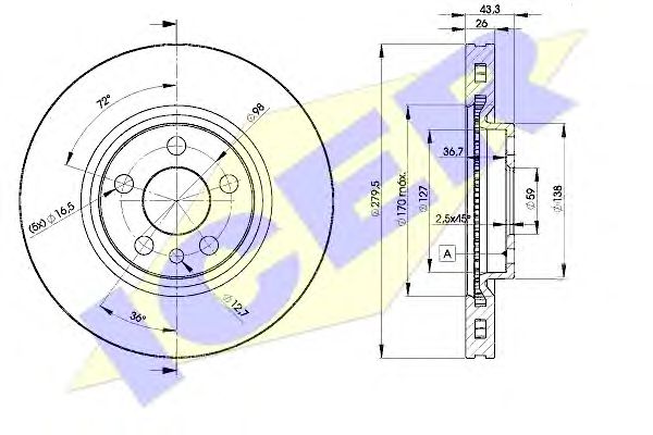 Disc frana