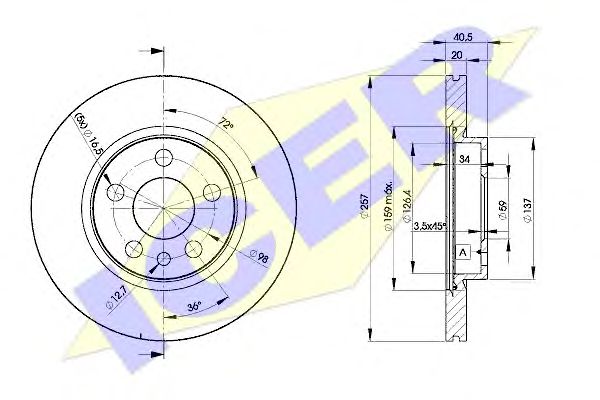 Disc frana