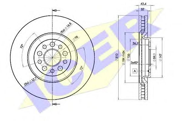 Disc frana