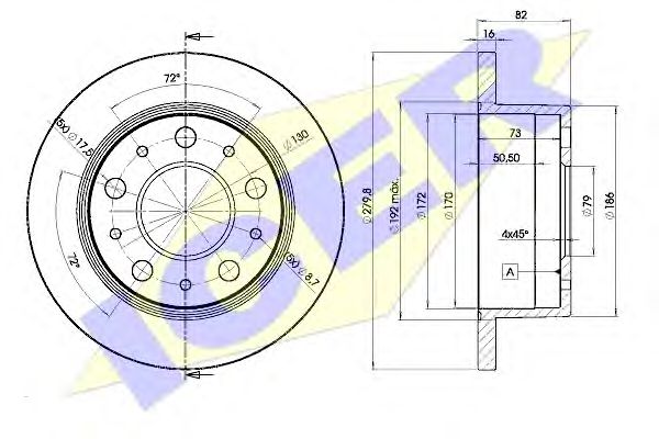 Disc frana