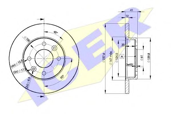 Disc frana