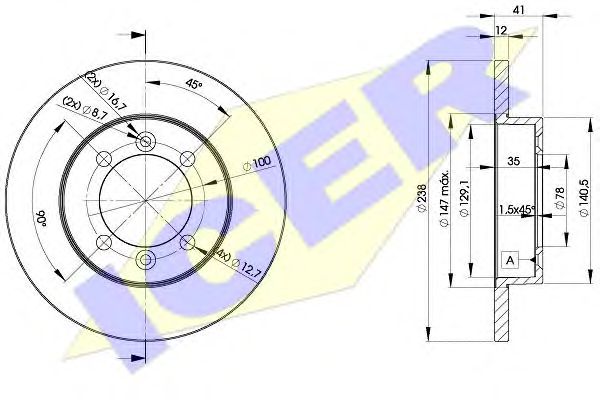 Disc frana