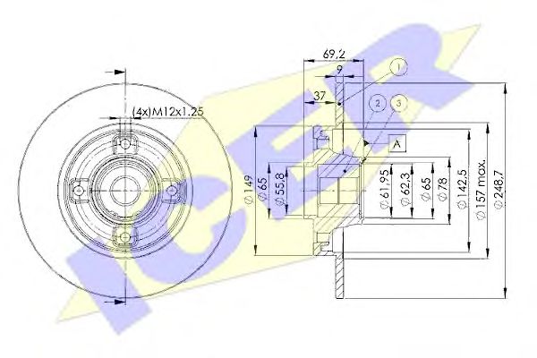 Disc frana