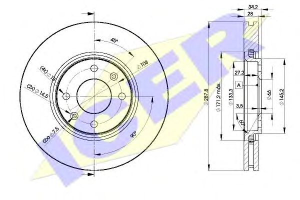 Disc frana