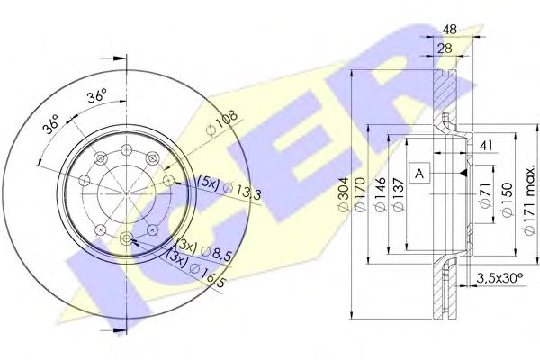 Disc frana