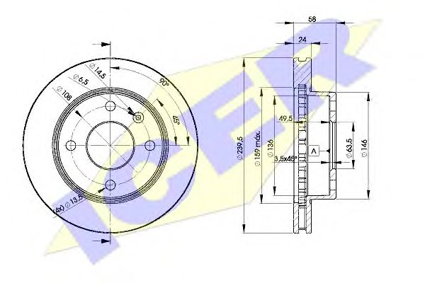 Disc frana