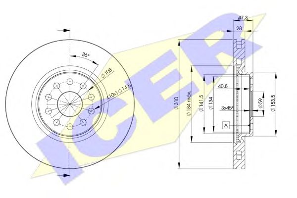 Disc frana