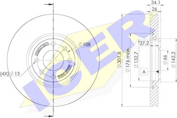 Disc frana