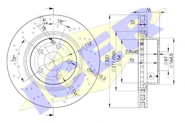 Disc frana