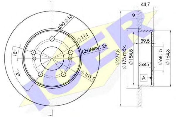 Disc frana