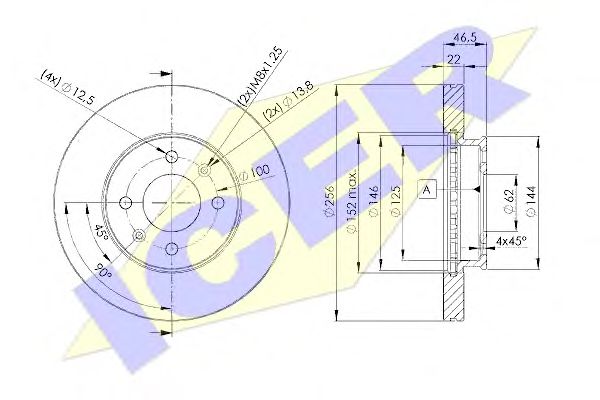 Disc frana