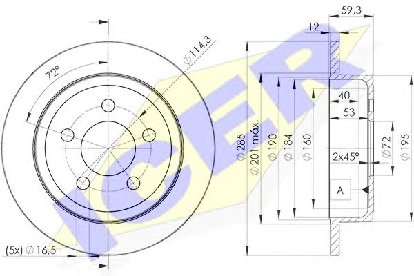 Disc frana