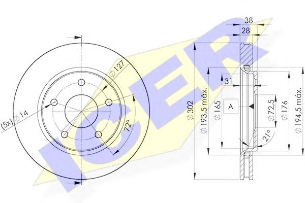 Disc frana