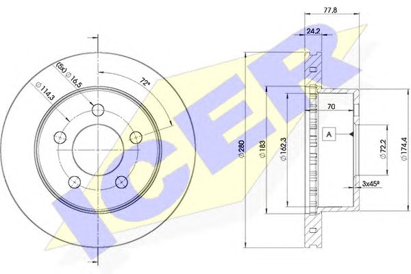 Disc frana