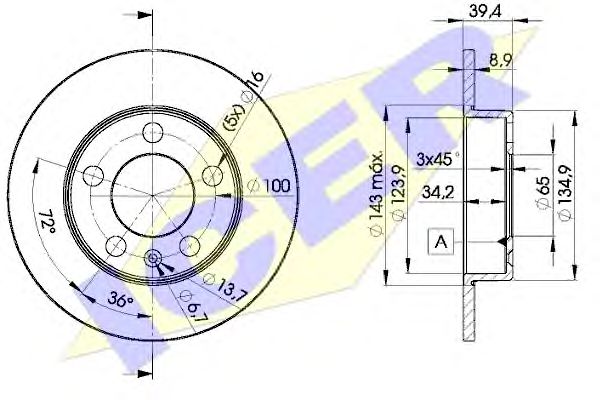 Disc frana