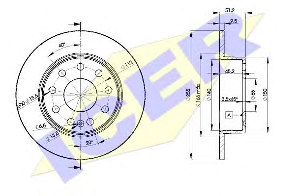 Disc frana