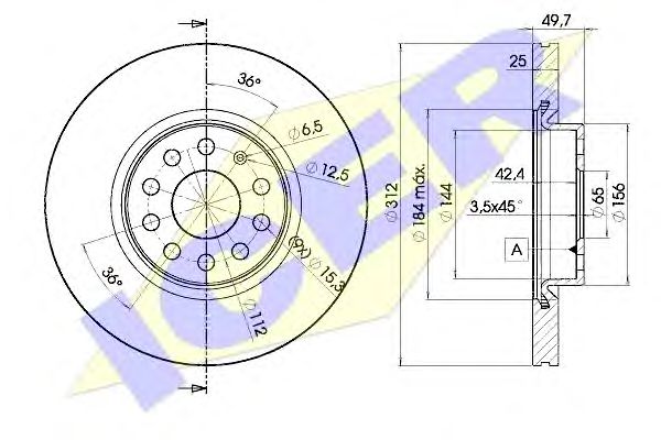 Disc frana