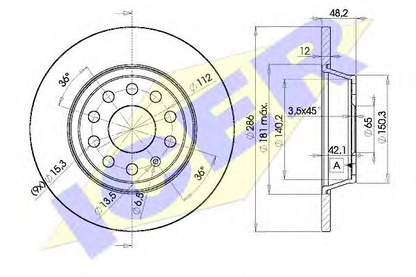 Disc frana