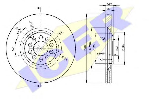 Disc frana