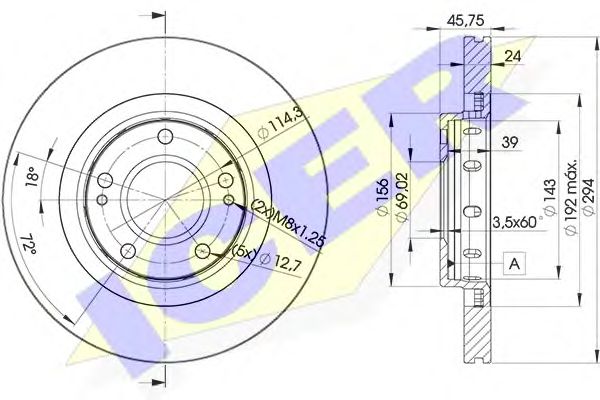 Disc frana