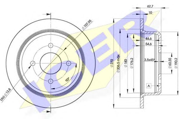 Disc frana