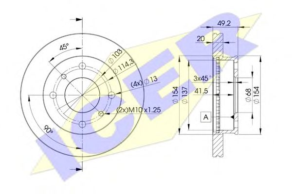 Disc frana