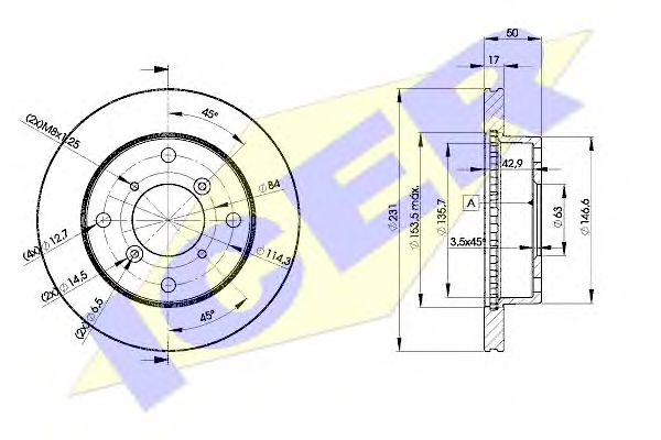 Disc frana