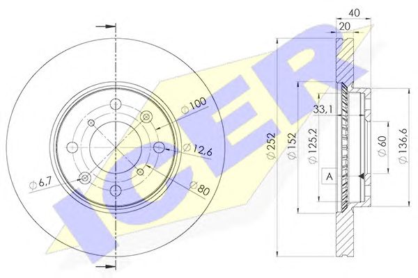 Disc frana