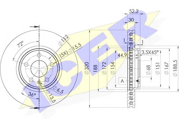 Disc frana