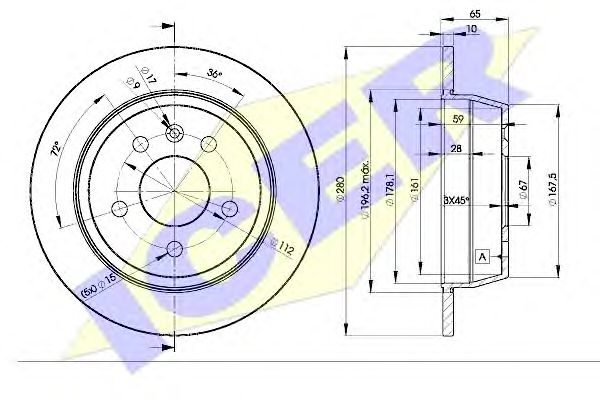 Disc frana