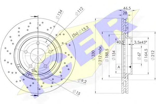 Disc frana