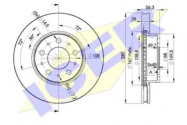 Disc frana