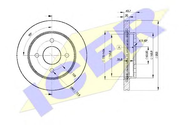 Disc frana