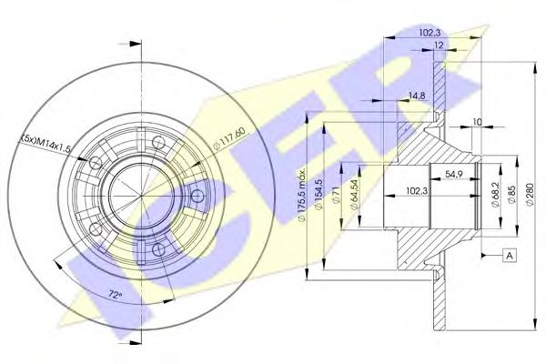 Disc frana