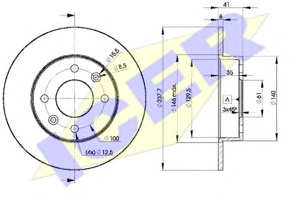 Disc frana