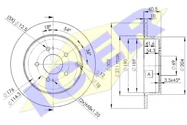 Disc frana