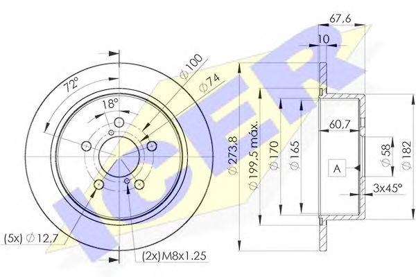 Disc frana