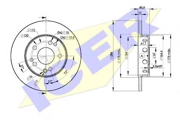 Disc frana