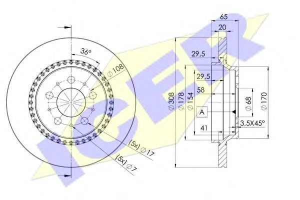 Disc frana