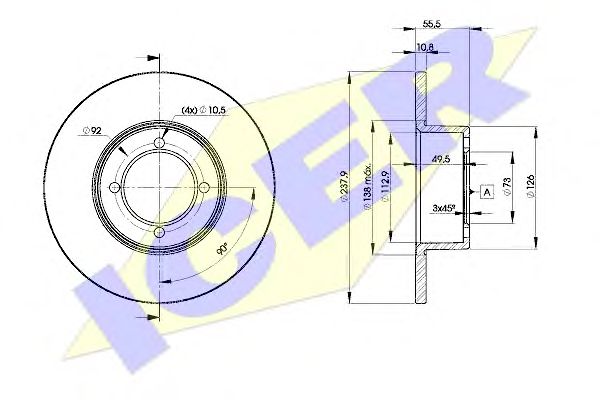 Disc frana