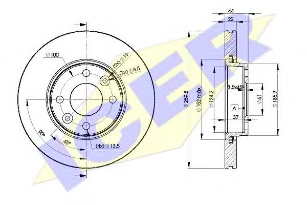 Disc frana