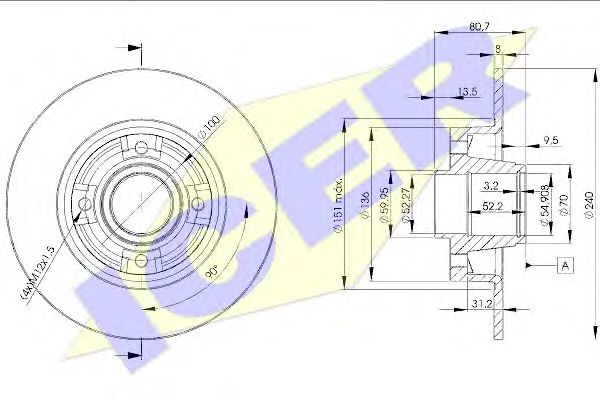 Disc frana