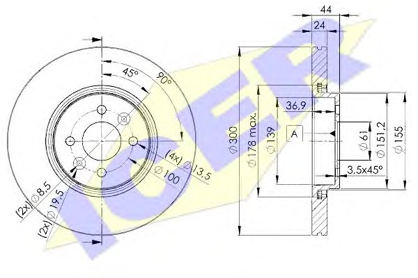 Disc frana