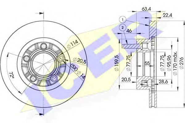 Disc frana