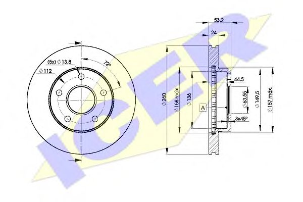 Disc frana