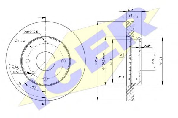 Disc frana