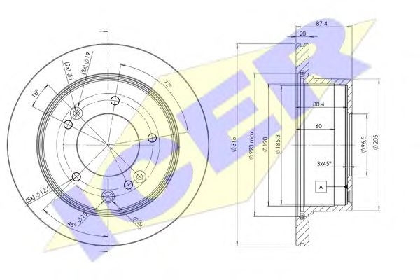 Disc frana