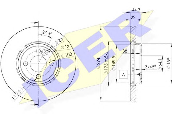 Disc frana