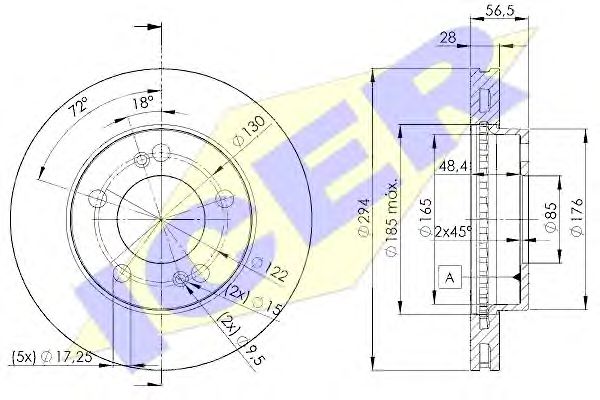 Disc frana