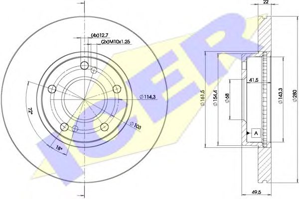 Disc frana